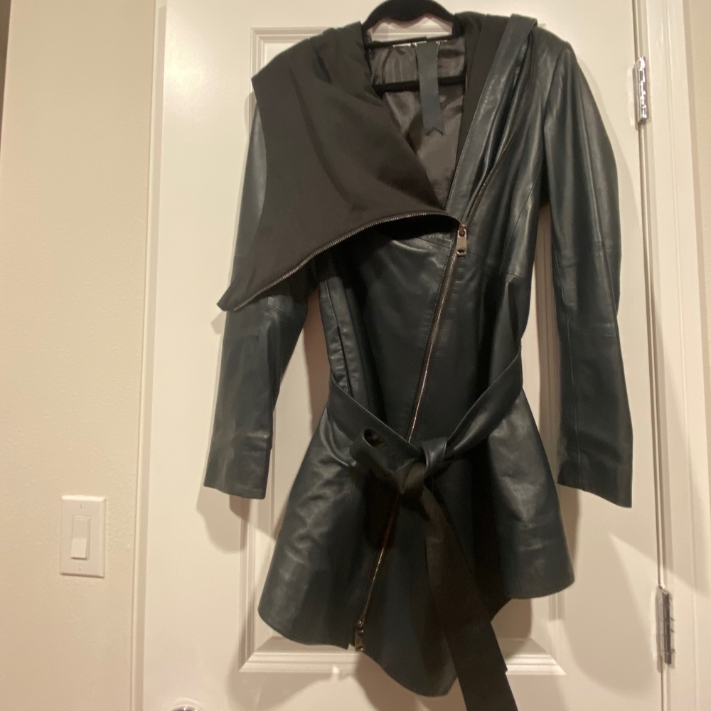 Leather Coat excellent condition